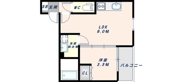 ＪＲ長瀬駅 徒歩2分 1階の物件間取画像